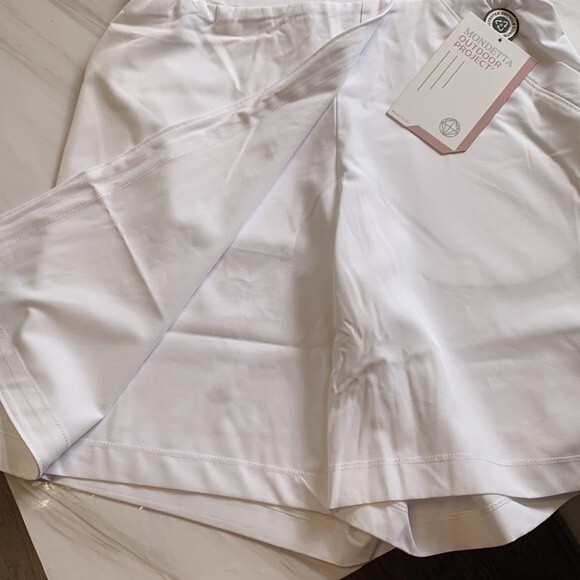 NWT Mondetta Outdoor Project | White Athletic Skort XS - Picture 4 of 5